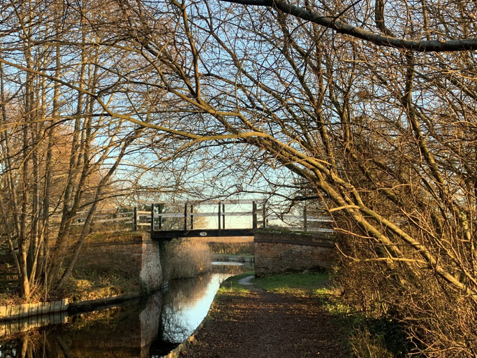 View from property, Peaceful Oswestry Canalside Apartment, Shropshire