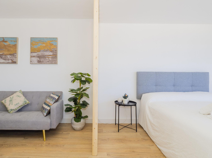 Bedroom 3, Cubo's Estudio Esmeralda Beach, Málaga