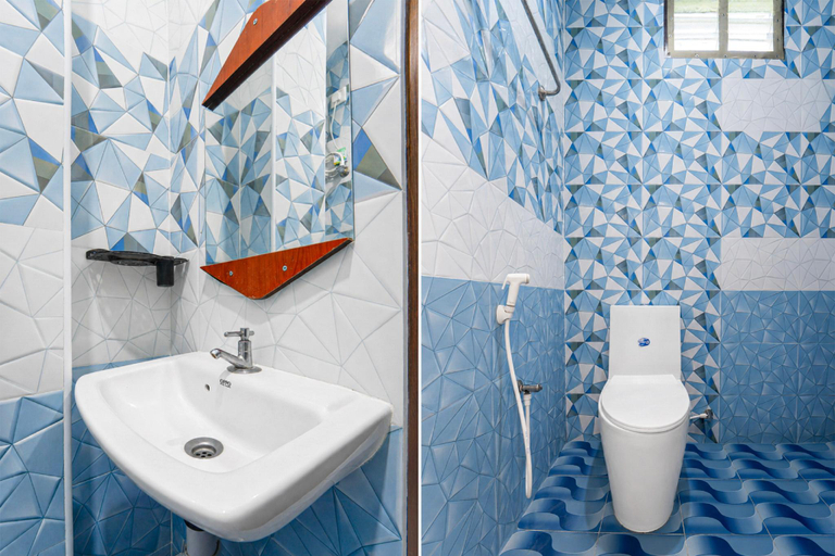 Bathroom 4, Townhouse Kanyakumari Bus Terminal Formerly Sonia Mahi Inn, Kanniyakumari