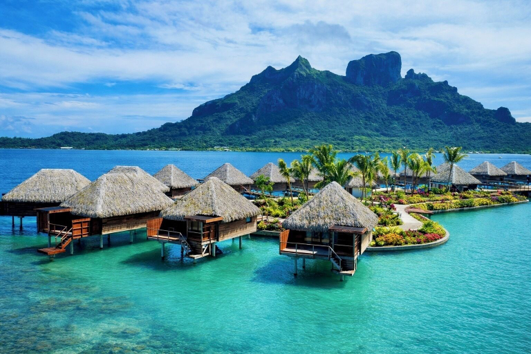 Aerial view 4, Bloody Mary's Hotel, Bora Bora