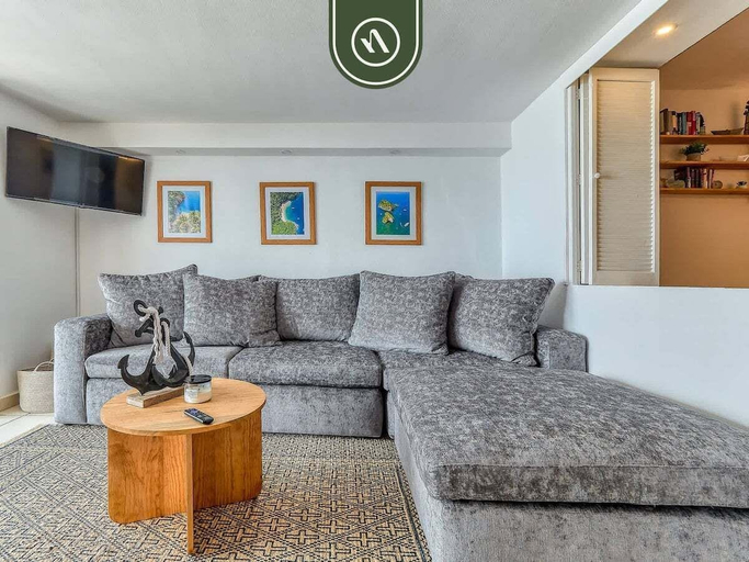 Living area 4, Oceanview 1 BR Condo 3 Min Away to the Beach, Puerto Vallarta