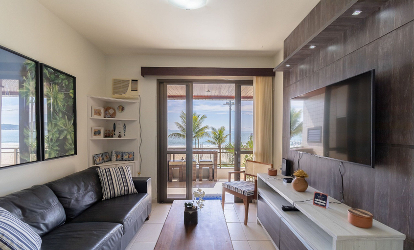 Living area 2, Beautiful apt Seaside in Florianopolis Ilh106, Florianopolis