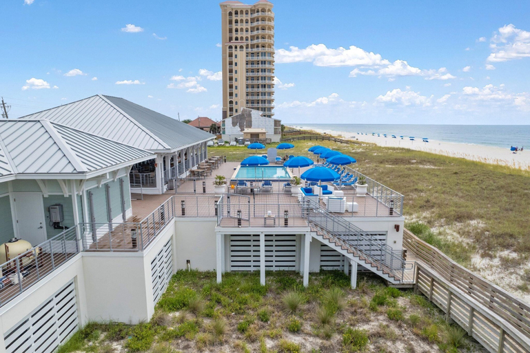 Terrace/patio 5, Over the Dunes at Lost Key Villas, Escambia