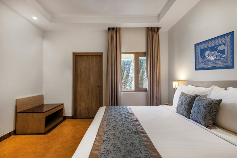 Bedroom 4, Sterling Riverview Jim Corbett, Almora