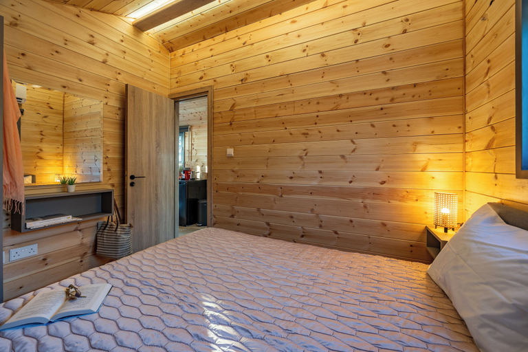 Room, Seaview Wooden Cabin With Jacuzzi