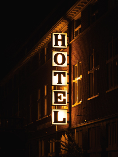 Exterior detail, The Story Hotel, Tiranës