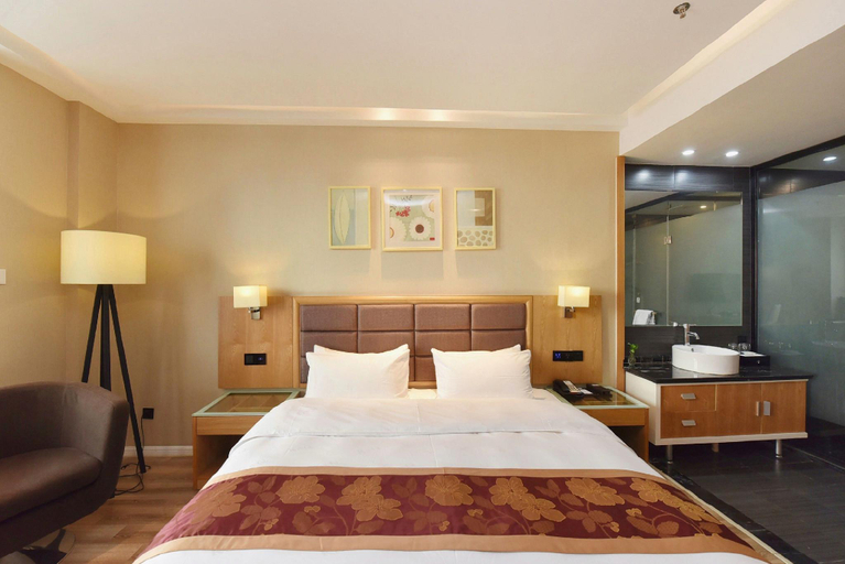 Bedroom 2, Huangyuhou Hotel (Hefei South High-speed Railway Station), Hefei