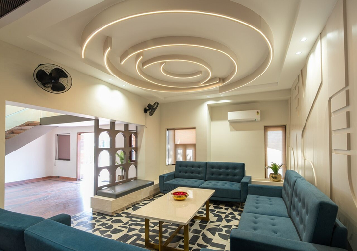 Lobby sitting area, Hotel Ramdev, Jaisalmer