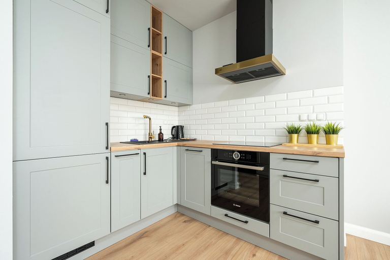 Private kitchenette 4, RentPlanet - Apartament Czorsztyńska, Warsaw