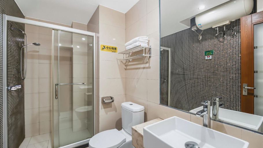 Bathroom 3, Ji'an Hotel (Chunxi Road Tianfu Square), Chengdu