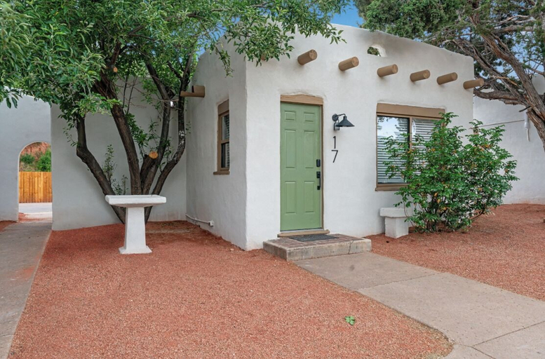 Exterior detail, El Colorado Casita 17, El Paso