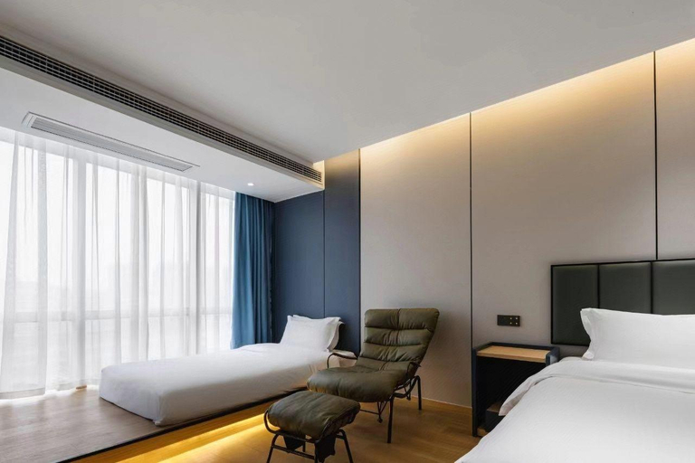 Bedroom 2, GreenTree Inn (Changzhou Dinosaur City Qingyang North Road), Changzhou