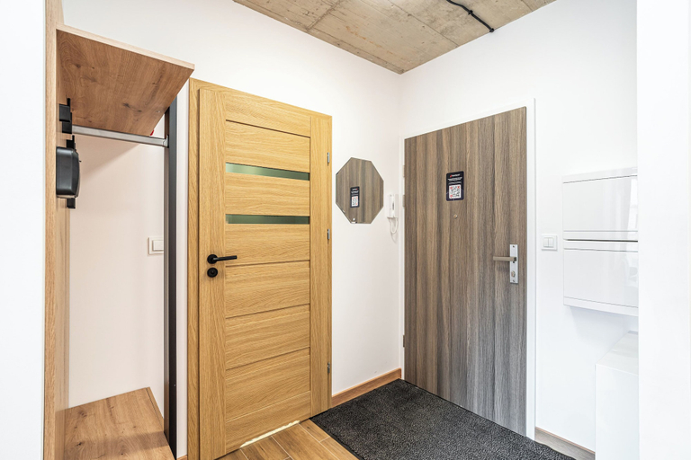 Living area, RentPlanet - Apartament Barbary, Katowice City