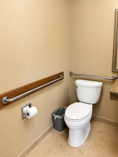 Bathroom 4, Burbank Inn and Suites, Los Angeles