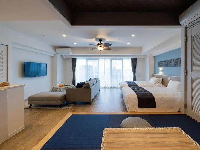 Bedroom 3, Aqua Palace Chatan by Coldio Premium [Okinawa Main island], Chatan