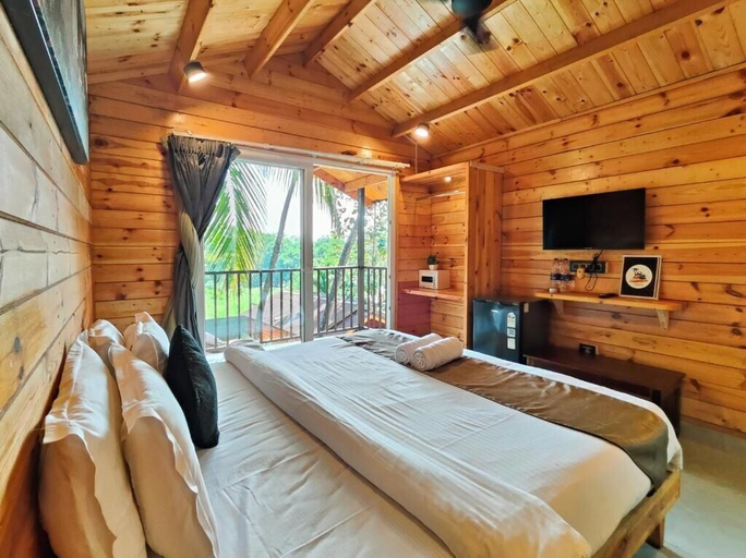 Bedroom 3, Tranquill Riverside Luxury Cottages, North Goa