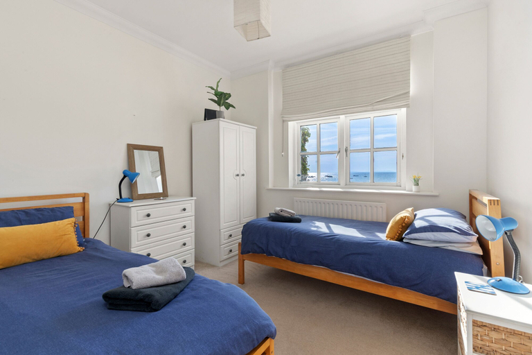 Bedroom 3, 1 Sunny Cove - Direct Beach Access Sea Views, Pembrokeshire
