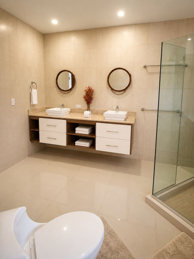Bathroom 5, Casa frente al mar - turtle cay marina, Santa Isabel