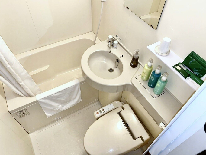 Bathroom 5, Hotel Route - Inn Sapporo Chuo, Sapporo