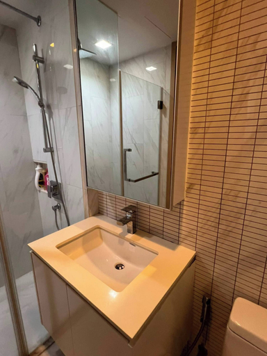 Bathroom 3, Hyde 11 2BR Luxury Suite Near BTS Nana, Wattana
