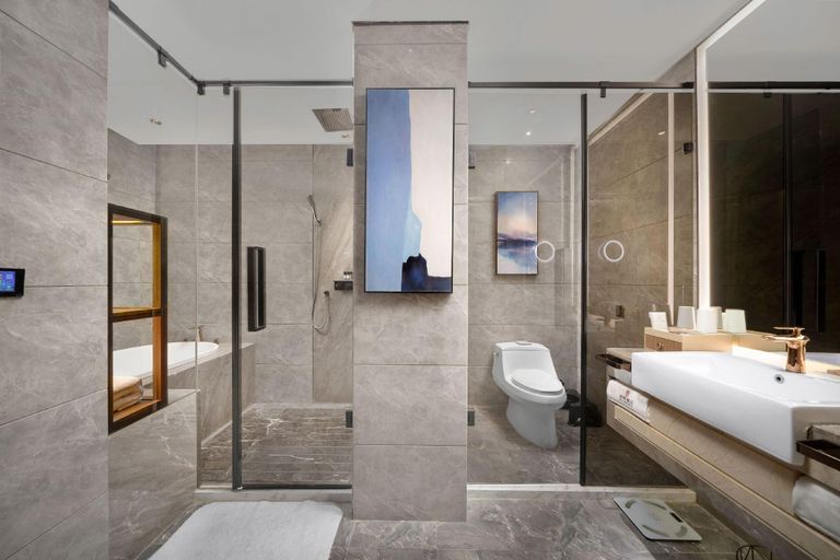 Bathroom 3, Yufeng Hotel Liming Lake, Suihua