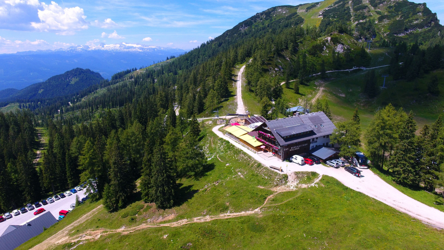 Aerial view, Berggasthof Hollhaus GmbH, Liezen