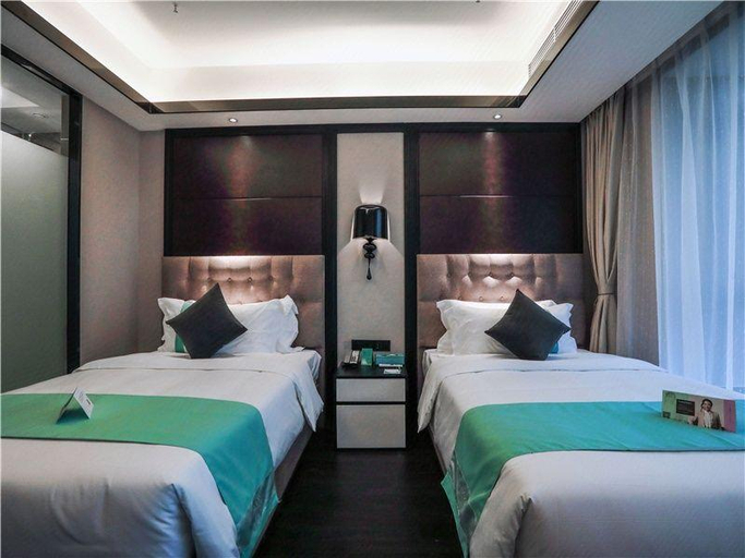 Bedroom 2, Xana Hotel Chongqing Baishiyi Hot Spring City Hotel, Chongqing
