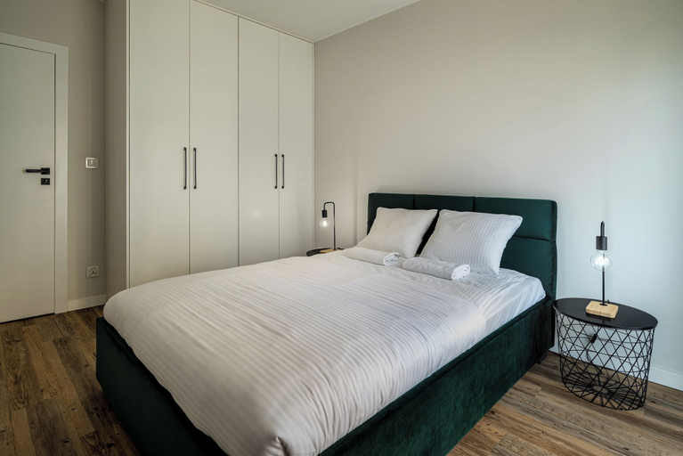 Bedroom 2, RentPlanet - Apartament Walońska, Środa Śląska
