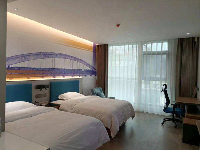Bedroom 2, Poya Hotel, Wenshan Zhuang and Miao