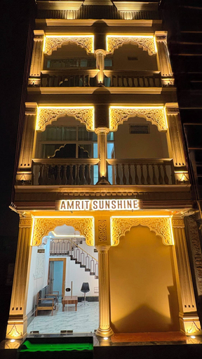 Exterior detail, Amrit Sunshine, Faizabad