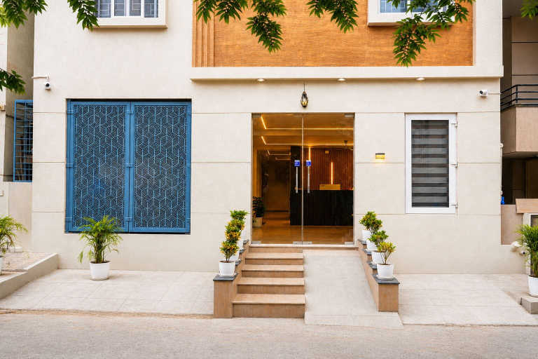 Property entrance, Axon Bellandur Phase 2, Bangalore