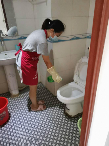 Bathroom 3, xinyongxin hotel, Shenzhen