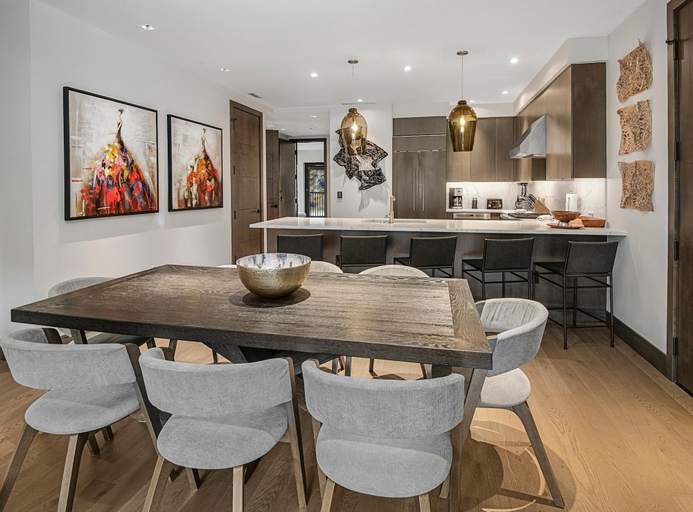 Dining, Altus 305, 3BD Vail Village Condo With Views, Eagle