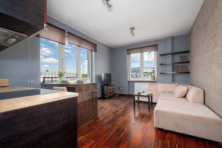 Living area 2, Apartamenty Sun & Snow Belwederska, Warsaw