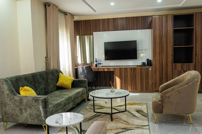 Living area 3, Stallion Luxury Suites, AbujaMun