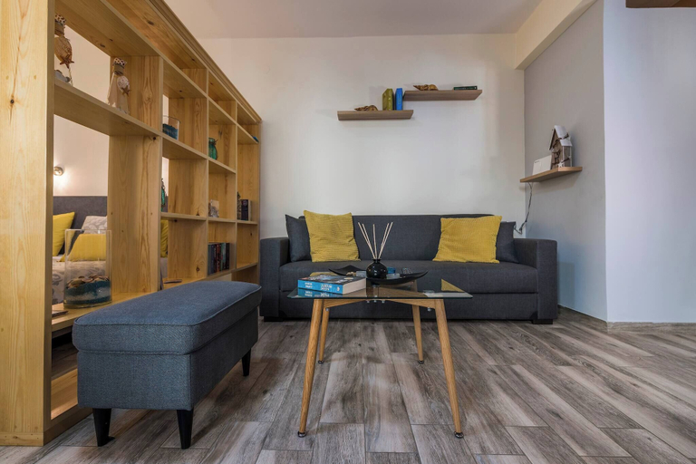 Living area 2, Jasmine Studio - at the Heard of old Town, Crete