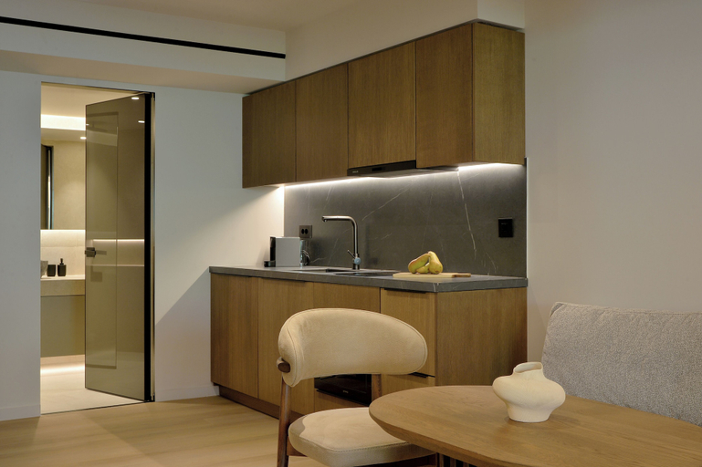 Private kitchenette 2, Marina Suites Athenian Riviera, Attica