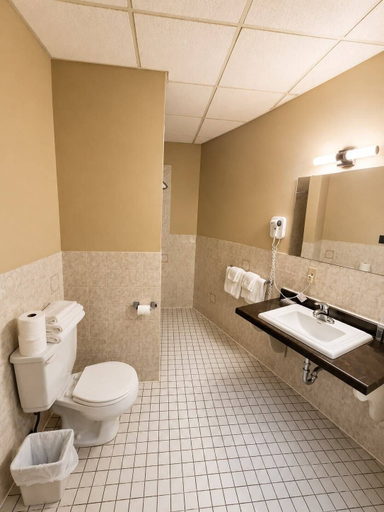 Bathroom 4, Hotel Bedford, Huron