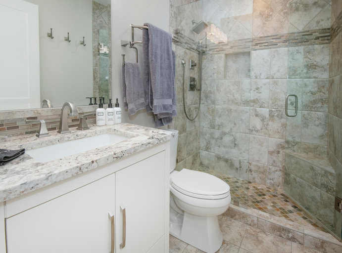 Bathroom 5, Snow Fox 202, 2BD Modern Vail Condo, Eagle