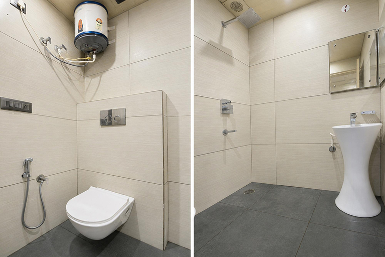 Bathroom 3, FabHotel City Walk, Sahibzada Ajit Singh Nagar