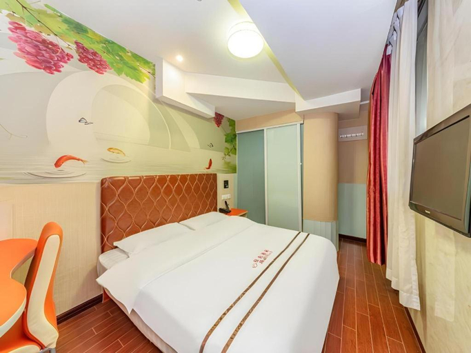 Bedroom 2, Shell Hotel Shanghai Expo Changqing Road Metro Station, Shanghai