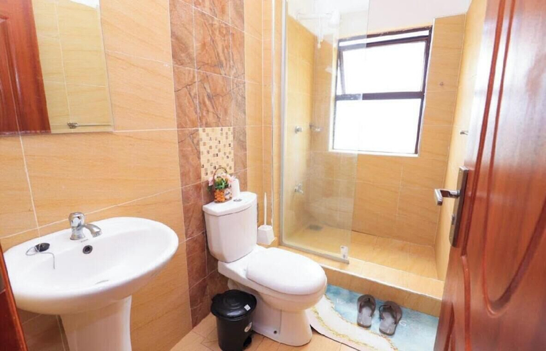 Bathroom, Lux Suites The Alma by Cytonn Ruaka, Kiambaa