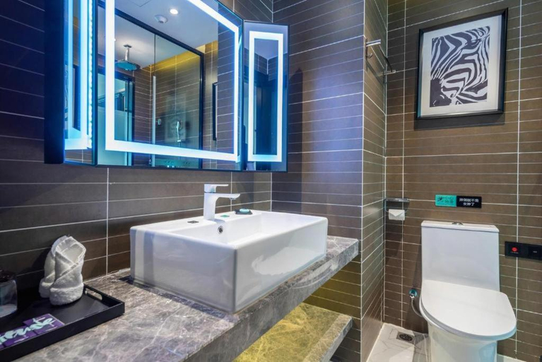 Bathroom 5, Xana Hotelle·Xiamen Railway Station, Xiamen