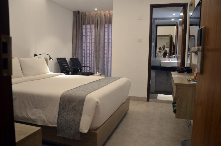 Bedroom 2, Priyo Nibash Stylish Residential Hotel, Dhaka