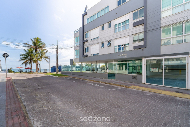 Exterior, Apart With Sea View in Front of the Beach Pgl0301, Florianopolis