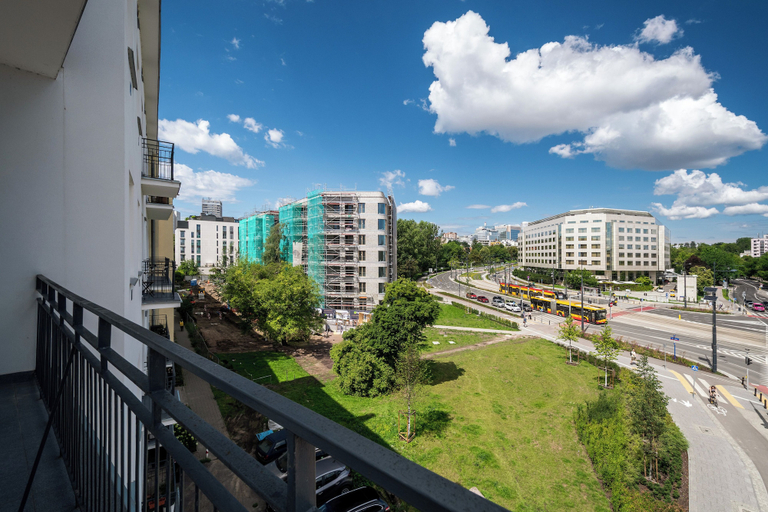 Balcony, Apartamenty Sun & Snow Belwederska, Warsaw
