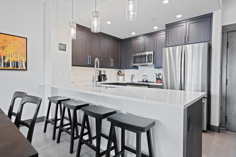 Private kitchen 3, Borders Lodge U301 2BD Beaver Creek Ski-in, Ski-out Condo, Eagle