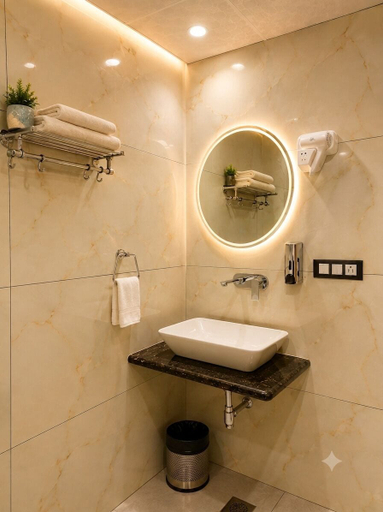 Bathroom 5, Dream House Club And Resort, Gonda