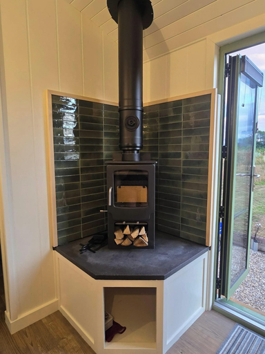 Interior 2, Shepherds hut With log Burner, Redcar and Cleveland