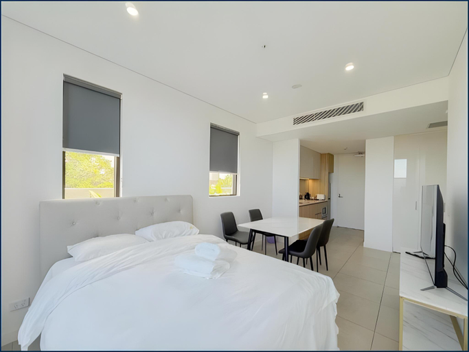 Bedroom 2, Burwood Studios, Sydney